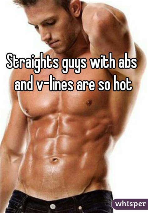 Straights Guys With Abs And V Lines Are So Hot