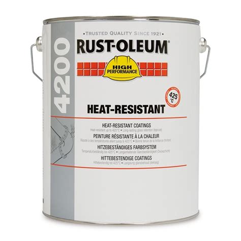 rust oleum  heat resistant paint topcoat rawlins paints