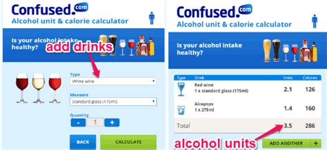 alcohol unit calculator