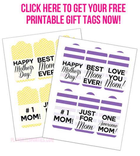 awesome printable mothers day gift tags   gift tags