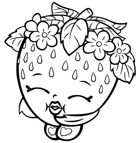 shopkins coloring pages coloringrocks