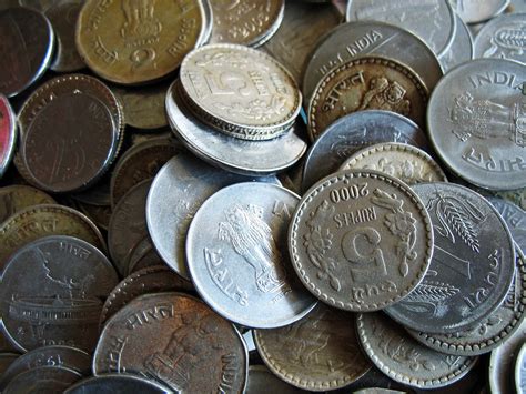 stock pictures indian coins paise
