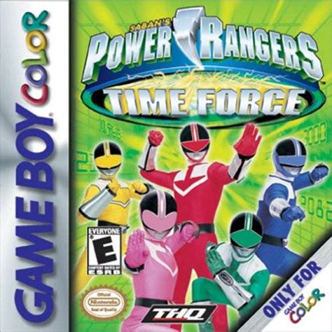 power rangers time force usa europe gbc rom cdromance