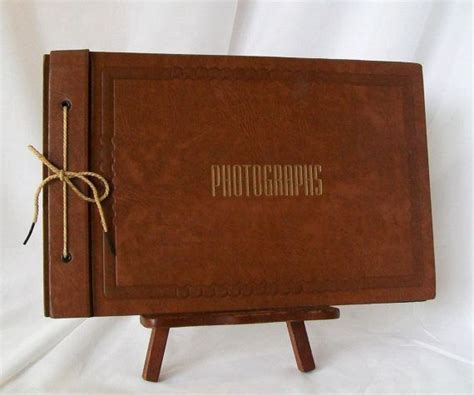 Vintage Photograph Album Black Paper Pages Photo By Bigdreamsupply