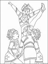 Cheerleading Cheerleader Cheer Camp Anime Coloring4free Torcida Animadoras Meninas Disegni Colorare Giochiecolori Danza Ballo Largest Tudodesenhos Megaphones sketch template