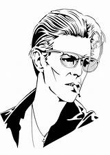 Bowie David Coloring Kleurplaat Coloriage Malvorlage Pages Ausmalbilder Popular Book Herunterladen Kleurplaten Edupics Songs Large Visit Starman Abbildung Afbeelding Große sketch template