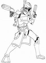 Clone Trooper R2 Luke 3po sketch template