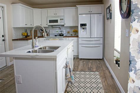 just a quickie kitchen renovation before and after