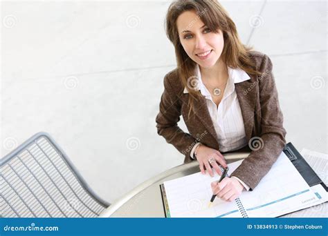 Pretty Russian Business Woman Stock Image Image Of Attractive Woman