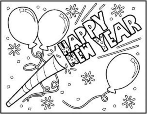 happy  year  year coloring pages christmas coloring pages