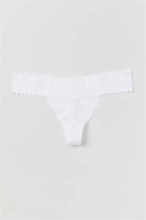 lace thong briefs white ladies handm in