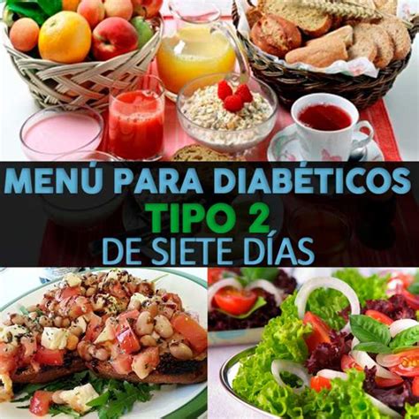 menu  diabeticos tipo  de  dias plan de alimentacion semanal la guia de las vitaminas