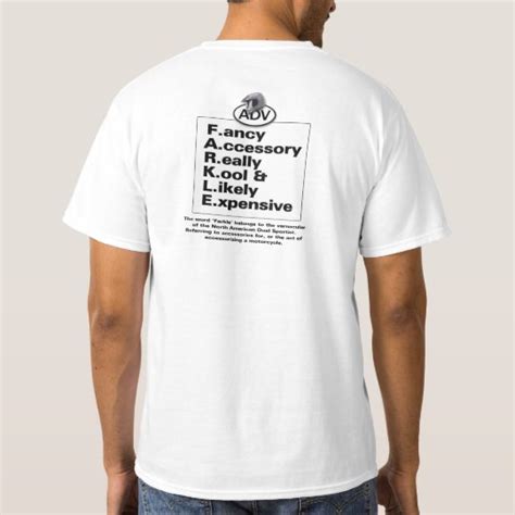 backronym  shirt zazzlecom