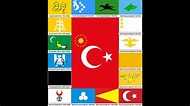 Tarihte Yaşamış Türk Devletlerinin Bayrakları için resim sonucu. Boyutu: 190 x 106. Kaynak: www.youtube.com
