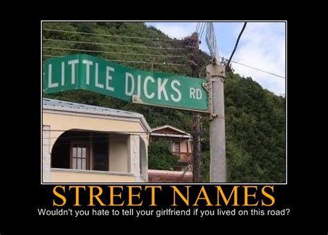 street names