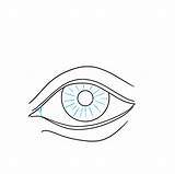 Beginners Eye Realistic Draw Drawing Step sketch template