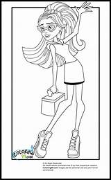 Scaris Ghoulia Yelps Teamcolors Coloriages sketch template