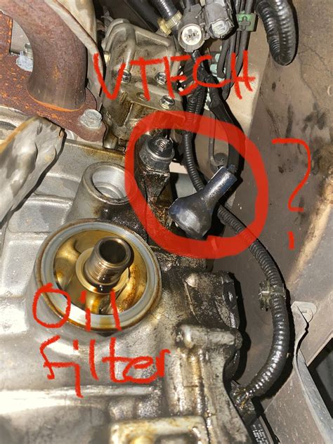 broken connection  vtec oil pressure switch drive accord honda forums