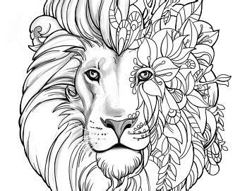 lion  tiger colouring pages richard mcnarys coloring pages