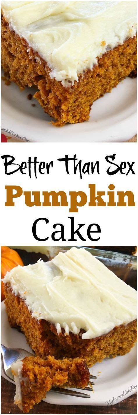 Better Than Sex Pumpkin Cake Recipe Best Recipes Collection All