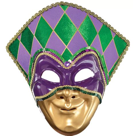 jester mardi gras mask     party city canada