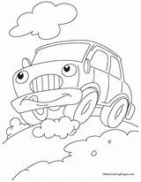Coloring Car Pages Funny Kids Cars Dragster Drawing Color Race Getdrawings Coloringhome Choose Board sketch template