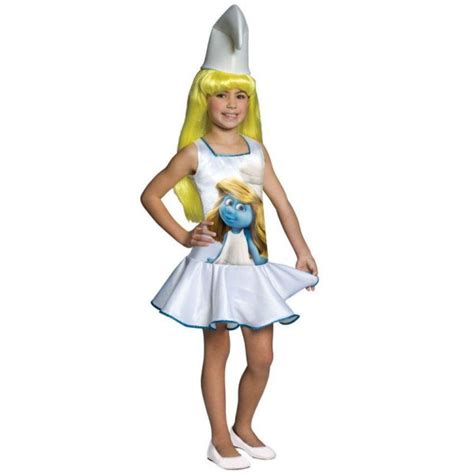 smurfs smurf dress child costume halloween costume ideas