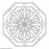 Coloring Pages Mandala Abstract Printable Mandalas Stress Easy Geometric Serenity Colouring Relieve These Google Meditate Help Designs Para Relief Visit sketch template