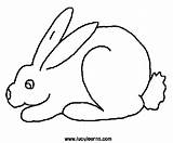 Bunny Coloring Pages Rabbit sketch template