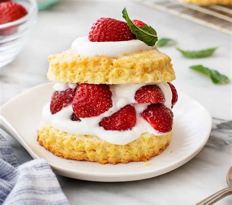 strawberry shortcake recipe love  lemons