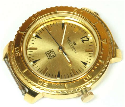 Vintage Russia Watch Cardi Vostok Chronoscope Mvm Sport 38mm Wristwatch