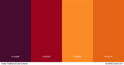 unique indian wedding color schemes blog schemecolorcom