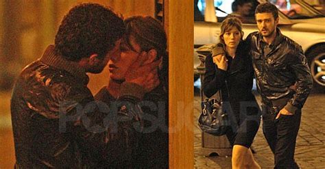 photos of justin timberlake and jessica biel kissing in rome popsugar