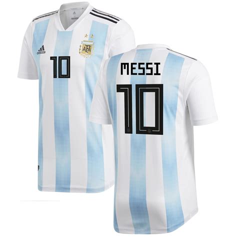 Lionel Messi Argentina National Team Adidas 2018 Home