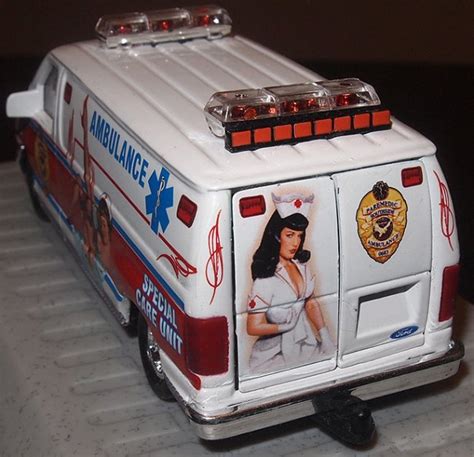 1 43 road champs sexy ems ambulance by bill smith of bilbozo decals