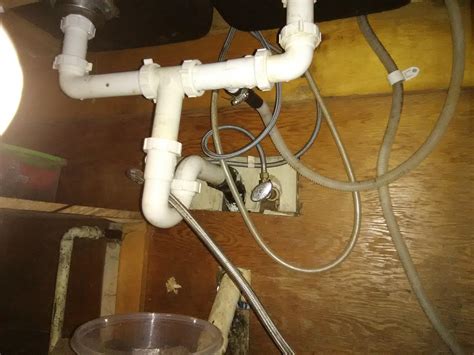 dishwasher drains  sink sink drains   dishwasher explanation