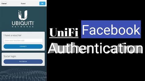 enable facebook authentication  unifi access point youtube