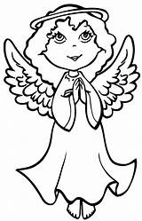 Anges sketch template