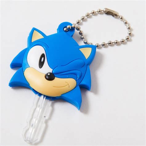 Sonic The Hedgehog Classic Sonic Key Cap Keychain Tokyo Otaku Mode Tom
