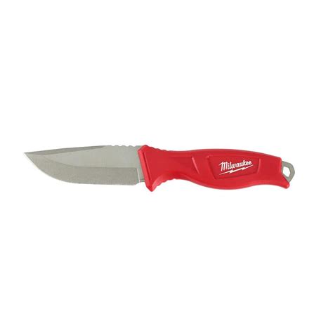 reviews  milwaukee   tradesman fixed blade knife pg   home depot