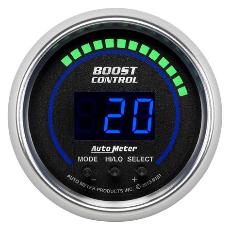 auto meter  cobalt digital series   boost gauge   hg
