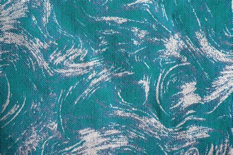 fabric texture  teal swirl pattern picture  photograph
