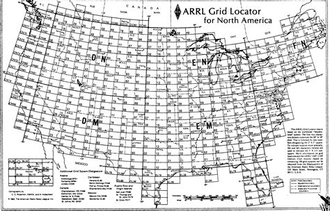Grid Square Map Amateurradio