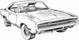 Challenger Furious Charger Sketch Kolorowanki Carro Rysunki Sketchite Samochody Pojazdy Tatems sketch template