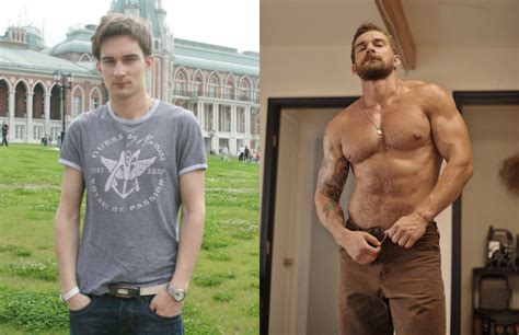 russian artist shares transformation from ‘skinny nerd to