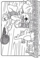 Wallace Gromit Pages Coloring Kids Fun sketch template