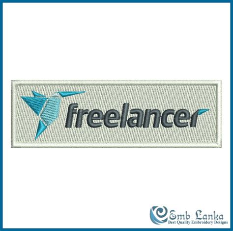 freelancer logo  embroidery design emblankacom