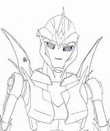 Transformers Prime Arcee Coloring Pages Transformer Drawing Template Sketch Getdrawings sketch template