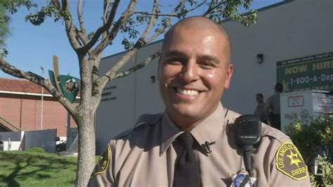 los angeles deputy saves life  unresponsive  month  baby abc