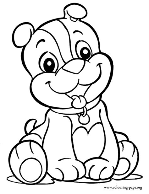 printable coloring pages  dogs coloring home